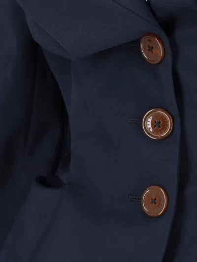 Vivienne Westwood Tailored Jacket With Buttoned Back Vent
