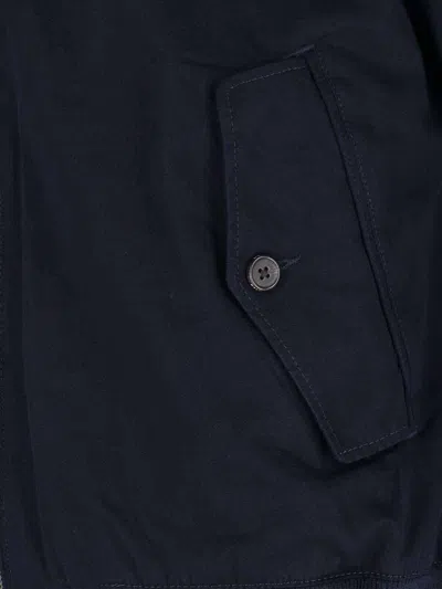 Polo Ralph Lauren Logo Zip Jacket - Navy Blue In Blue
