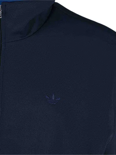 Adidas Originals Adidas X Wales Bonner Logo Zip Jacket Blue