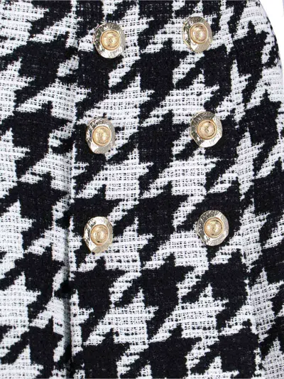 Balmain Mini Pied De Poule Skirt
