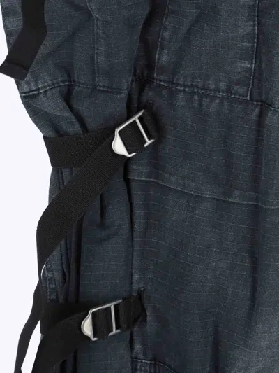 Magliano Straight Trousers With Adjustable Straps And Pockets