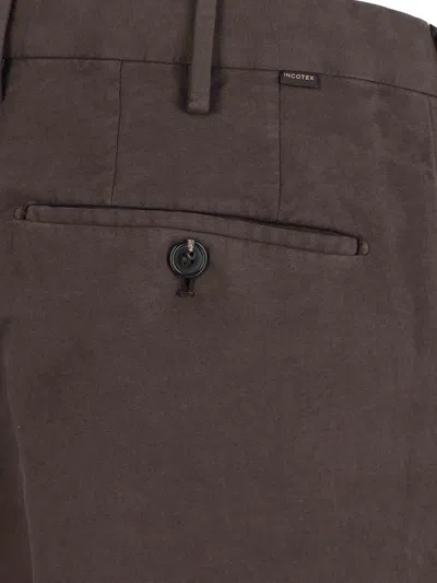 Incotex Pleated Chino Trousers