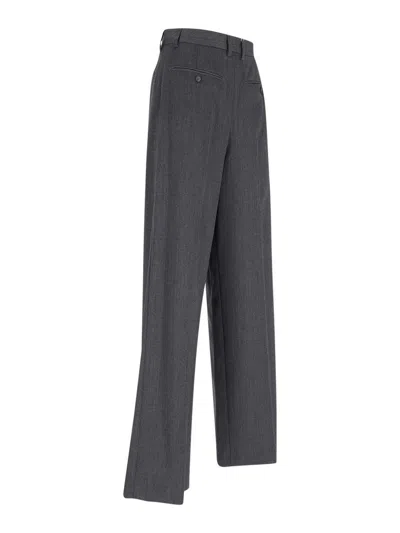 Mm6 Maison Margiela Mm6 By Maison Margiela High-waisted Tailored Pants With Wide Leg