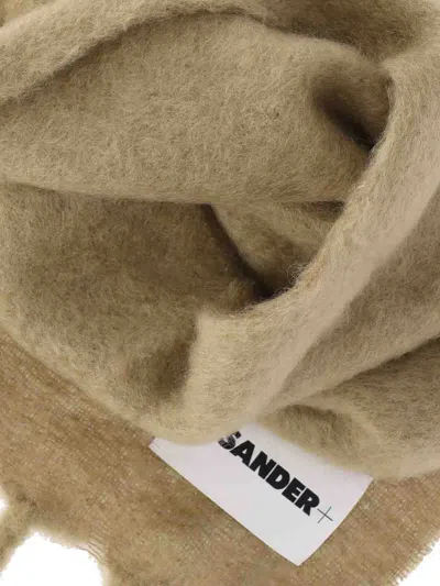 Jil Sander Fringed Scarf Soft Texture