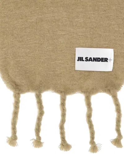 Jil Sander Fringed Scarf Soft Texture