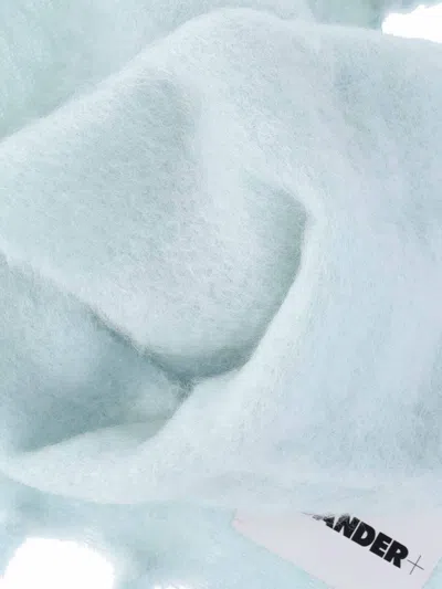 Jil Sander Fringed Scarf Soft Texture