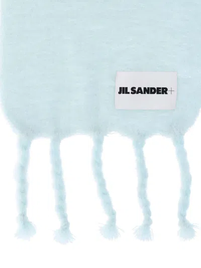 Jil Sander Fringed Scarf Soft Texture
