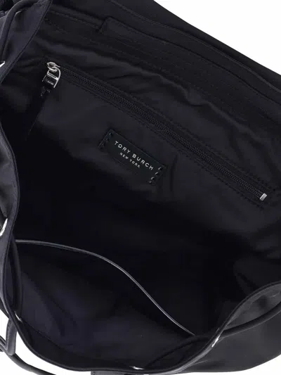Tory Burch Functional Nylon Backpack With Multiple Pockets