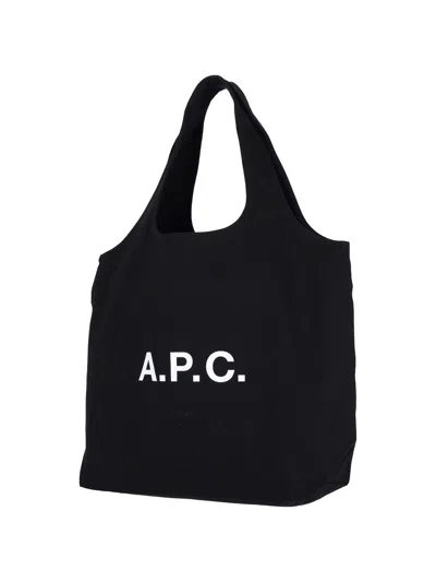 Apc A.p.c. Women Ninon Tote Bag In Black