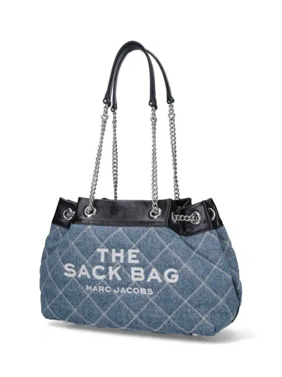 Marc Jacobs Quilted Structured Bag With Dual Chain Handles