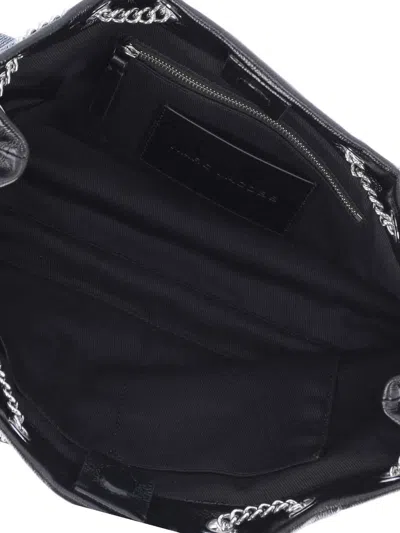 Marc Jacobs Quilted Structured Bag With Dual Chain Handles