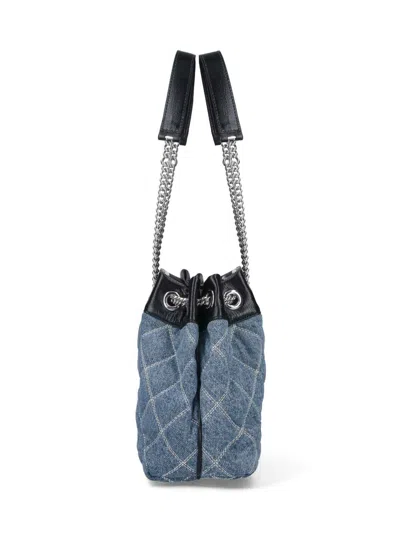 Marc Jacobs Quilted Structured Bag With Dual Chain Handles