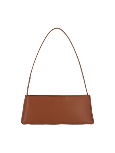 Marni Museo Hobo Leather Shoulder Bag In Brown