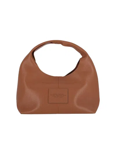 Marc Jacobs The Mini Sack Leather Handbag In Brown