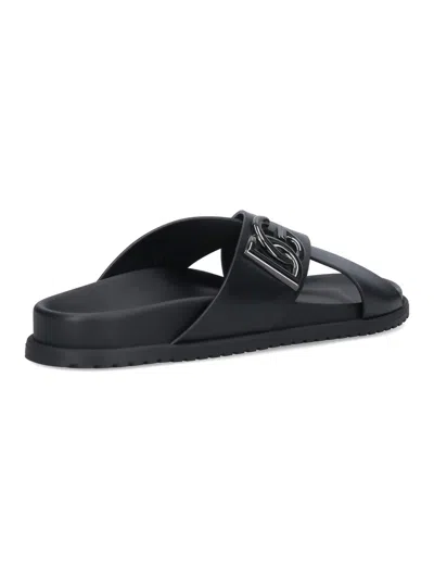 Dolce & Gabbana Slide Sandals Logo