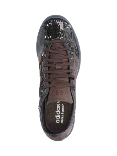 Adidas Originals Adidas X Wales Bonner Karintha Lo Sequin Brown In Black