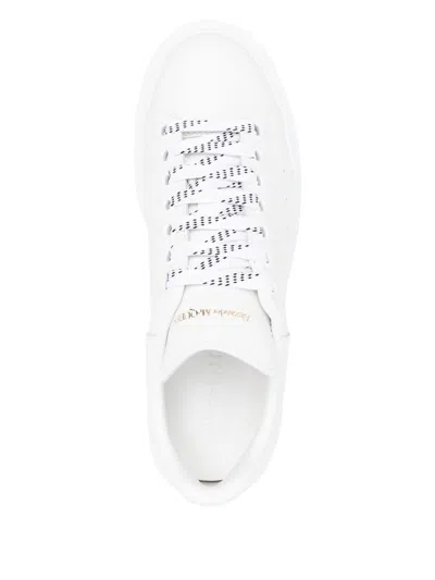 Alexander Mcqueen White Sneakers With Chunky Sole In White