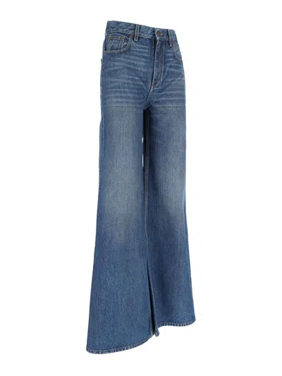 Chloé Wide-leg Denim Palazzo Jeans