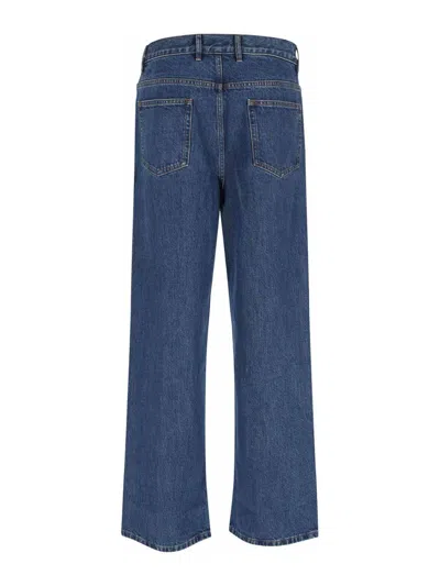 Apc A.p.c. Relaxed Jeans In Blue