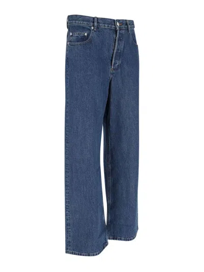 Apc A.p.c. Relaxed Jeans In Blue