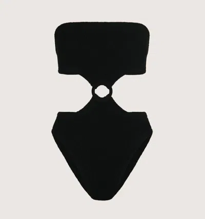 Hunza G Jerry Swim Strapless High-cut Ring Detail