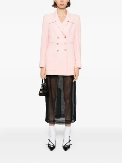 Pre-owned Chanel 1996 Tweed Double-breasted Jacket