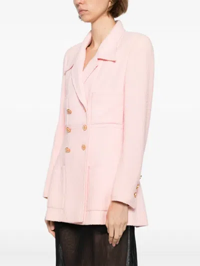 Pre-owned Chanel 1996 Tweed Double-breasted Jacket