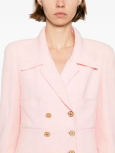 Pre-owned Chanel 1996 Tweed Double-breasted Jacket