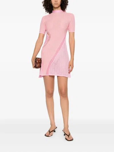 Roberta Einer Chiara Mini Dress In Pink