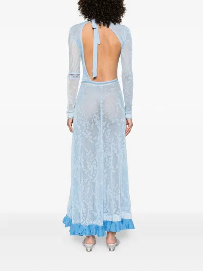 Roberta Einer Cielo Maxi Dress In Blue