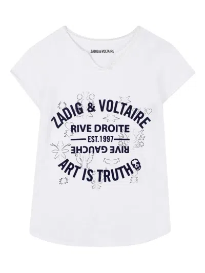 Zadig & Voltaire Graphic-print T-shirt In White