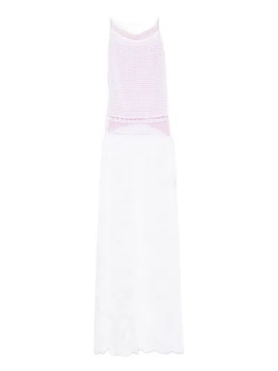 Roberta Einer Delicate Maxi Dress In White