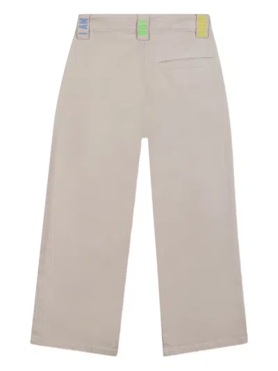 Billieblush Pleated Trousers In Neutral