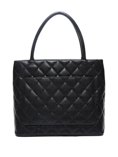 Pre-owned Chanel 2005-2006 Medallion Cc Mark Tote Bag