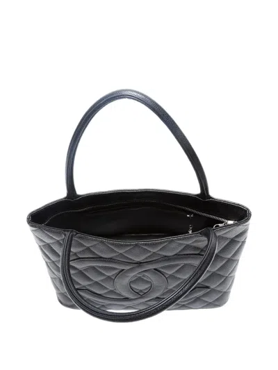 Pre-owned Chanel 2005-2006 Medallion Cc Mark Tote Bag