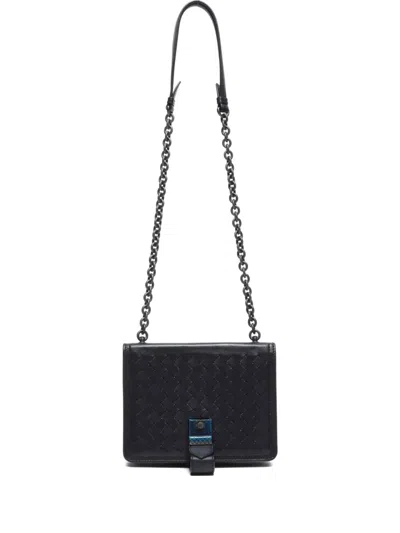 Pre-owned Bottega Veneta 2012-2024 Intrecciato Leather Bag In Black