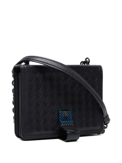 Pre-owned Bottega Veneta 2012-2024 Intrecciato Leather Bag In Black
