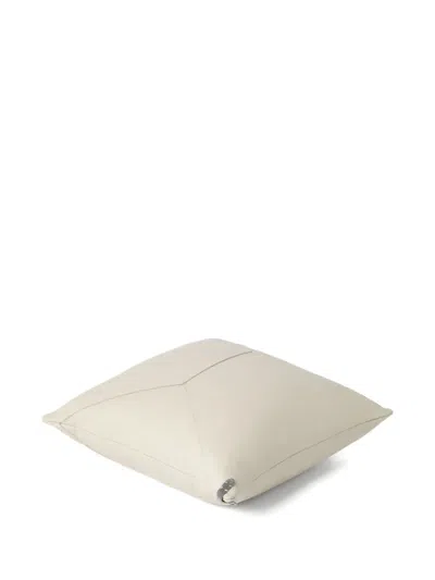 Brunello Cucinelli Leather Cushion (40cm X 40cm)