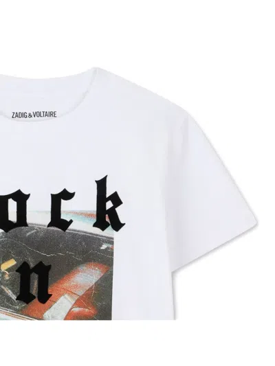 Zadig & Voltaire Graphic Print T-shirt In White