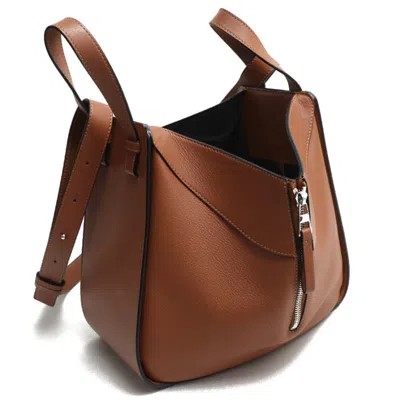 Pre-owned Loewe Hammock Silver Leather Shoulder Bag ()