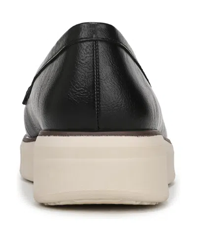 Lifestride Women's Chelsea Round Toe Platform Penny Loafers In Black