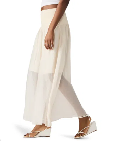 Steve Madden Amaya Maxi Skirt In White
