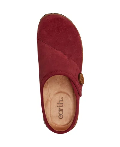 Earth Women's Ezra Button Wrap Slip-on Clogs