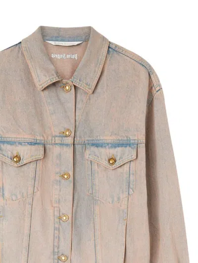 Palm Angels Overdye-wash Denim Jacket