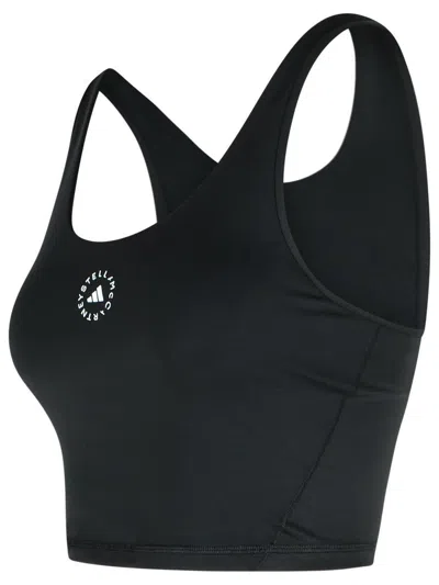 Adidas By Stella Mccartney Polyester Blend Training Top In Blue