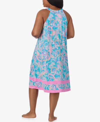 Ellen Tracy Plus Size Sleeveless Midi Nightgown