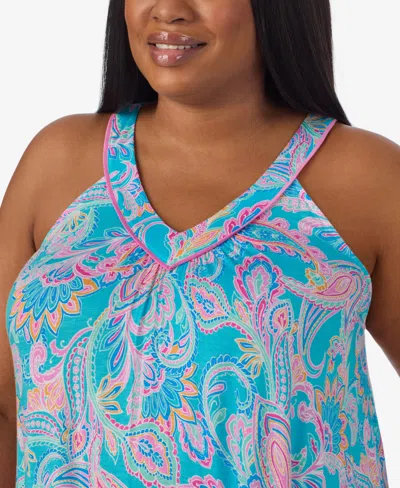 Ellen Tracy Plus Size Sleeveless Midi Nightgown