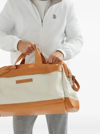 Brunello Cucinelli Leather Holdall