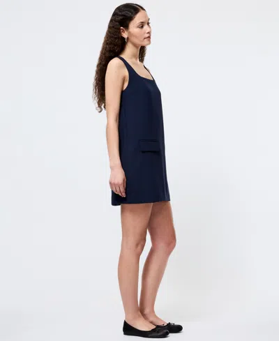 French Connection Whisper Square Neck Mini Dress