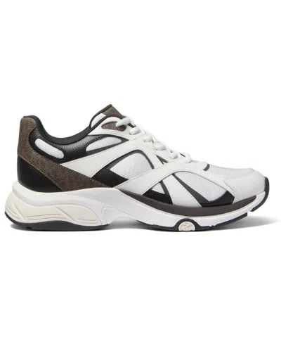 Michael Kors Men's Leo Suede Mixed-media Trainers